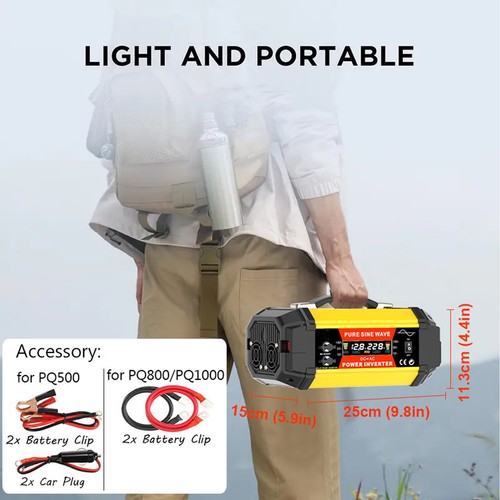 500w pure sine wave inverter - pure,