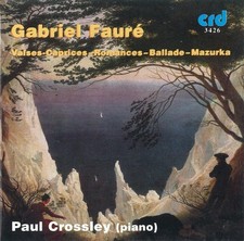 Gabriel Faure Gabriel Fauré: Valses/Caprices/Romances/Ballade/Mazurka (CD) Album