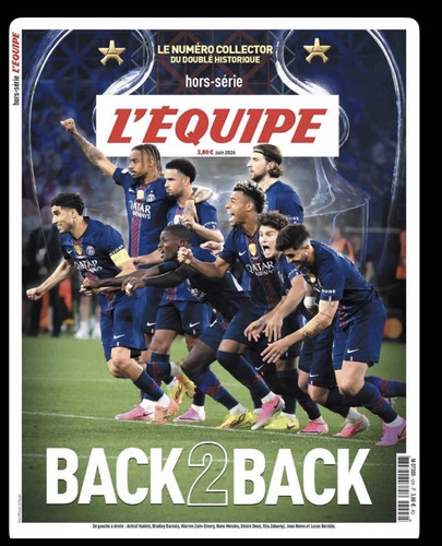 Journal équipe hors - journal, l'Équipe