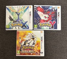 Lot boîte pokemon 3ds pokemon
