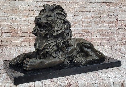 Main fabriqué bronze roi lion - fabriqué,