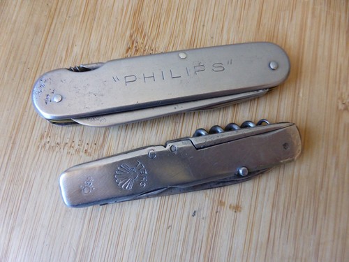 Lot anciens couteaux - , pliants