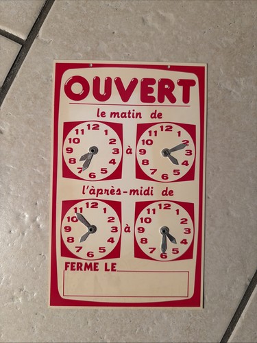 Pancarte vintage porte - porte, de