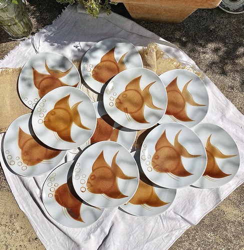 Lot assiettes - 12,