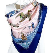 Foulard vintage HERMES Carre