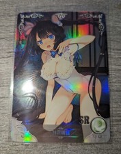 Hestia Super Rare Goddess Story Anime Girl Waifu Doujin Holo Foil Card Neuf New