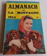Calendrier Almanach  Journal LA MONTAGNE  1954 Clermont Ferrand 63 Moulins 03 