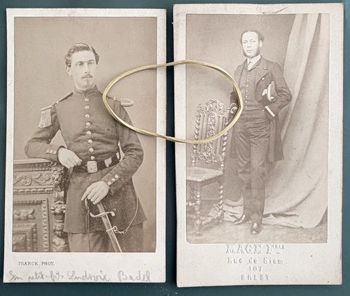 Cdv photographies militaire - cdv,