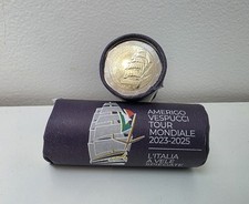 Rouleaux 25 x 2€ Euros Commémorative Italie 2025 Amerigo Vespucci
