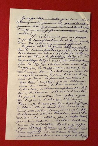 Ce56 lettre autographe - -,