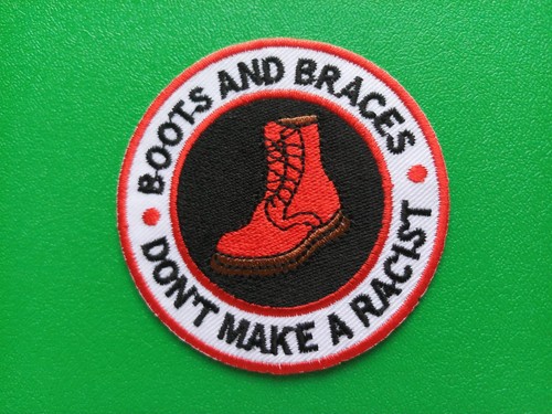 Trojan skinhead sew - iron, on