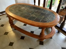 Table basse de salon bois et