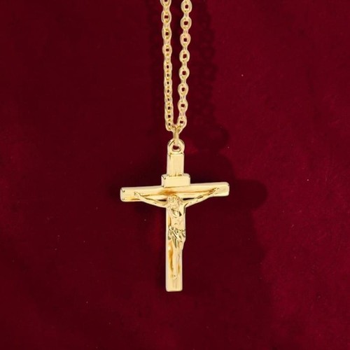 Collier croix jesus - collier, de