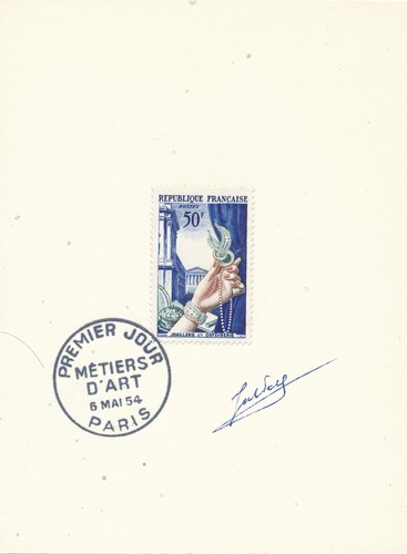 France 1954 973 joaillerie - france,