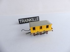 1200 / (3) TRIX HO VOITURE VOYAGEURS POUR RAME A VAPEUR TYPE ADLER 2 RAILS