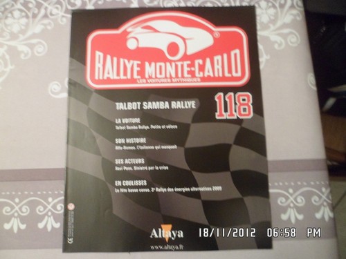 Magazine rallye monte carlo - magazine,