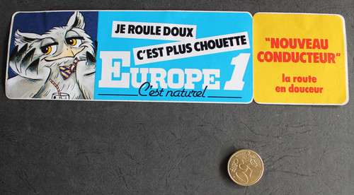 Autocollant sticker radio - /,