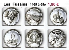 CAPSULES de CHAMPAGNE  GENERIQUES  "Les Fusains"