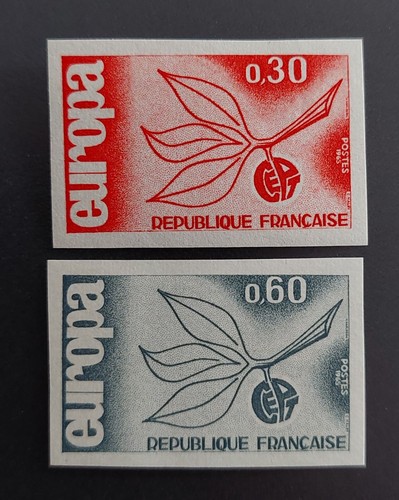 France 1965 1455 1456 non