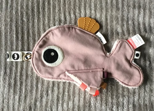 Doudou baleine wally poisson - baleine,
