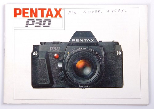 Mode emploi pentax - mode, p30