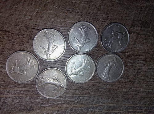 Pièce francs en argent - 5,