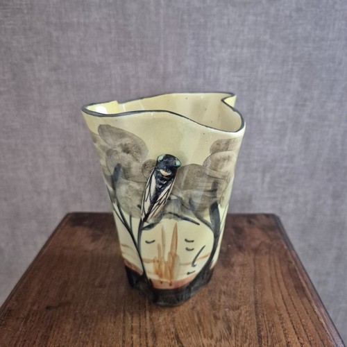 Vase cigale vallauris vintage - vase,