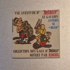 Livret Astérix : Margarine Excel : ASTERIX SE "REND" - RARE - Asterix 