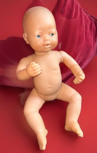 Poupon poupée bébé - , bouge
