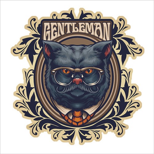 Chat moustache mignon - chat,