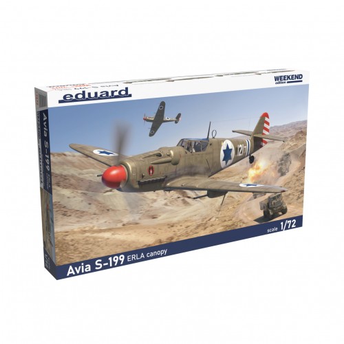 Eduard avia 199 erla canopy - s-199,