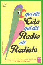 Buvard publicitaire - RADIOLA