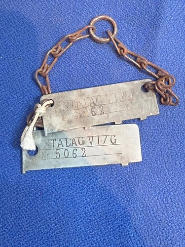 Militaria prisonnier plaque - militaria,