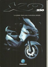 PIAGGIO - X9 250 - 2000 /  catalogue brochure prospectus dépliant