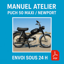 Manuel Atelier Puch 50 Maxi et
