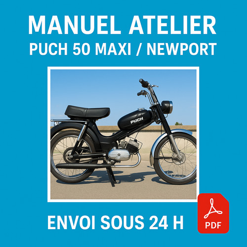 Manuel atelier puch maxi - 50,
