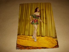CP CARTE POSTALE SPECTACLE Une DANSEUSE - ECRITE en 1960