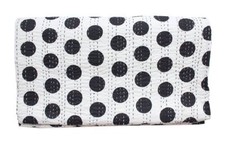 Couverture Kantha Polka Dot