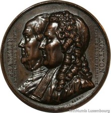 V1685 Rare Medal USA Benjamin