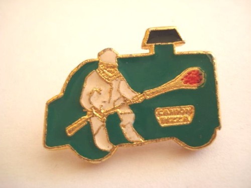 Pins rare vintage camion - vintage, pizza