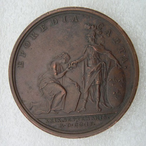 Medaille louis xiv - louis, :