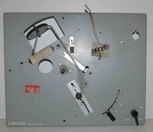 Châssis platine disques lenco - disques,