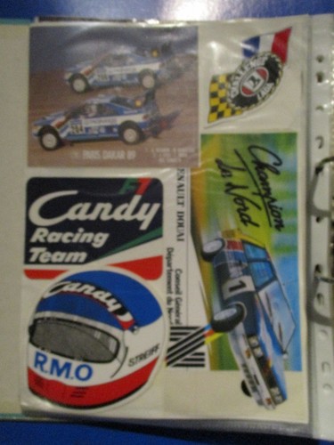 Lot autocollants sport auto - 5,