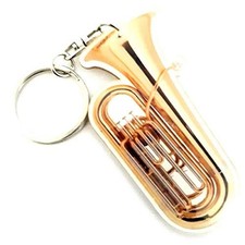 Tuba Acrylic Keyring