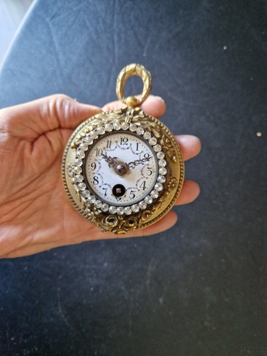 Pendulette ancienne bronze - pendulette,