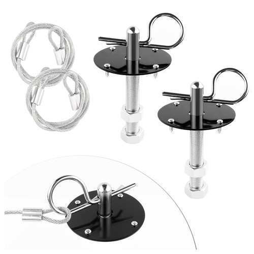 Kit attache capot 2pcs - attache,