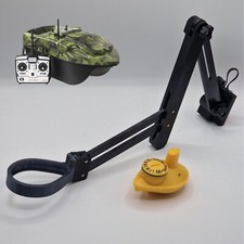 Support Echo Sondeur LUCKY pour Bateau Amorceur Peche, Kit De Fixation Réglable 