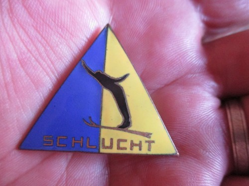 Ancien insigne ski email - insigne,