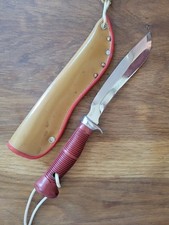 Puma Couteau De Chasse Sous Marine Sea Hunter 6363 Avec Etui Cuir P2244