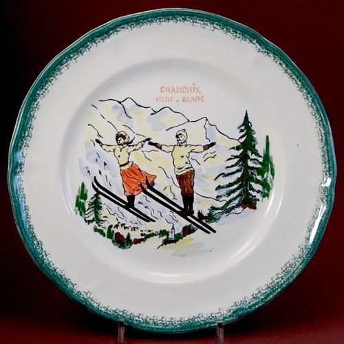 Chamonix mont blanc - mont-blanc, assiette